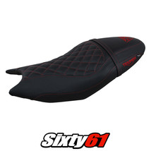 Triumph Trident 660 2021 2022 2023 2024 Seat Cover Tappezzeria Comfort Black Red - £219.74 GBP