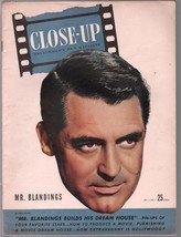 Close-Up #1 1947-Selznick-1st issue-Cary Crant-John Wayne-Myrna Loy-VF - £204.84 GBP