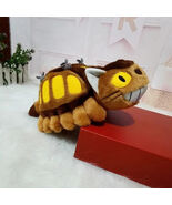 Studio Ghibli My Neighbor Totoro 12&quot; Neko Cat Bus Plush Sun Arrow Japan - $271.14 MXN