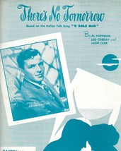 THERE&#39;S NO TOMORROW 1949 Sheet Music FRANK SINATRA O Sole Mio Al Hoffman... - £15.63 GBP