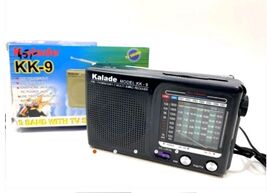 RADIO MOVING KK-9 by KALADE is a portable AM/FM radio with a 3.5-inch sc... - $0.98