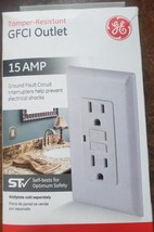 15AMP GFCI Outlet Receptacle Tamper Resistant - White - Wallplate sold Separate  - £4.74 GBP