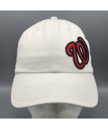 MLB Washington Nationals 47 Brand Hat White Womens Adjustable Strapback ... - $13.54