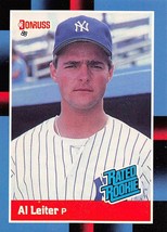 1988 Donruss #43 Al Leiter RC Rookie Card New York Yankees ⚾ - £0.70 GBP