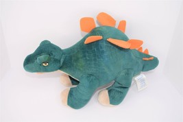Build A Bear Workshop Green Stegosaurus Dinosaur Plush 16&quot; Stuffed Animal - $12.86