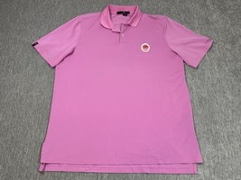 RLX Ralph Lauren Polo Shirt Men XL Pink Kiawah Island Ocean Course 2012 ... - $24.74