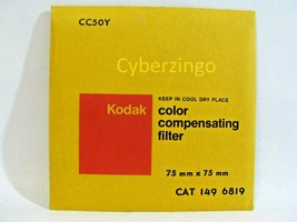 Kodak CC50Y 1496819 Color Compensating 75mm x 75mm Filter NEW OLD STOCK - £12.56 GBP