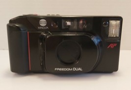 Vtg Minolta Freedom Dual AF 35mm Point &amp; Shoot Camera - £22.82 GBP