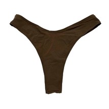 SKIMS Kim Kardashian Dipped Thong Panty Oxide Brown PN-DTH-2027 Womens Size 3X - $11.75