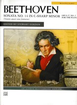 BEETHOVEN:  Sonata #14 in C# Minor Op.27, #2 &quot;MOONLIGHT&quot; for the Piano - £4.54 GBP