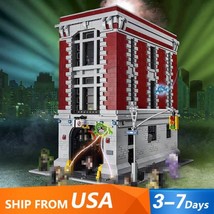 DIY Ghostbusters: Firehouse Headquarters 75827 Compatible Set Building Blocks - £157.31 GBP