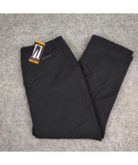 Stormpack Pants Women XXL Black Fleece Lined Rain Wind Camping Outdoor H... - $24.99