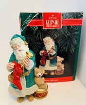 1990s Hallmark Merry Olde Santa Ornament Santa Claus Christmas Ornament - £15.53 GBP