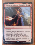Neheb Dreadhorde Champion Magic The Gathering RARE War Of The Spark 140 Red - $3.87 CAD