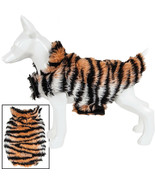 Pet Life &#39;Tigerbone&#39; Glamourous Tiger Patterned Fashion Mink Fur Dog Coa... - £22.37 GBP+