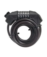 Mountain Bike Lock Bicycle Lock Bicycle Bold Cable Lock Anti-theft Electric - $197.05 MXN