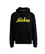 Snickers Workwear Men&#39;s Black Yellow Logo Pull Over Hoodie - £17.30 GBP