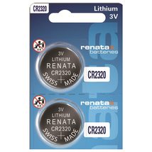 Renata CR2320 Batteries - 3V Lithium Coin Cell 2320 Battery (100 Count) - £4.19 GBP+