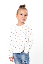 Girls’ Printed Interlock Sweatshirt – Soft Fabric &amp; Comfortable Fit, Any... - $22.82+