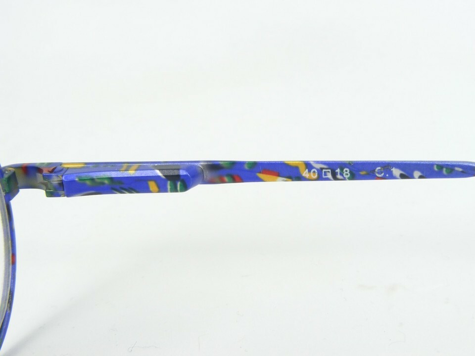 TREND COMPANY Girls 925 1 BLUE /MULTICOLOR EYEGLASSE GLASSES FRAME 40-18-120mm Item image 9