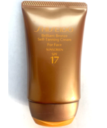 SHISEIDO Brilliant Bronze Self-Tanning Cream SPF 17 For Face 1.8 oz / 50... - $38.61