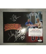 John Schneider &amp; Tom Wopat Hand Signed Autograph 8x10 Photo JSA COA Duke... - $3,210.21 MXN