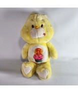 Care Bear Birthday Bear Vintage 1983 Cupcake Kenner 13in Yellow Plush Doll - £22.01 GBP