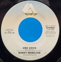 Barry Manilow 45 Read &#39;Em And Weep / One Voice NM VG++ A4 - $43.73 MXN
