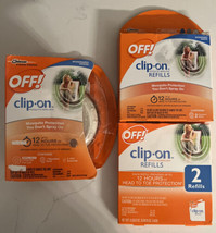 OFF! Clip-on Mosquito Repellent Fan Starter Circulating Kit + 2 Refills - £22.05 GBP