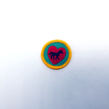 Girl Scout HORSE DOG LOVER LOVERS Badge Patch Initiative Fun Patches - $27.47 MXN