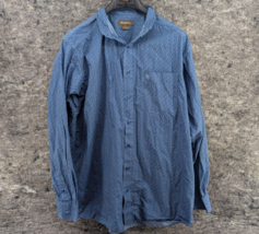 Ariat PERSUADR Shirt Men’s  XL Blue Short Sleeve Button up - $21.99