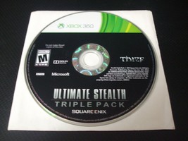 Ultimate Stealth Triple Pack (Microsoft Xbox 360, 2015) - Thief Game Disc Only - £5.42 GBP