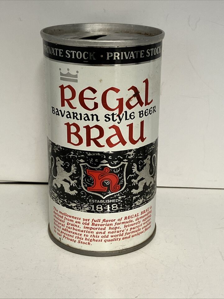 Regal Brau Private Stock Beer Can 12 Oz - $9.85