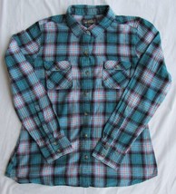 Eddie Bauer Teen Girls Cotton Flannel Shirt Size Medium - £11.27 GBP