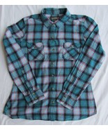 Eddie Bauer Teen Girls Cotton Flannel Shirt Size Medium - €12,80 EUR