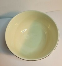 Halls Superior Kitchenware Red Poppy/Black Leaves 6" Mixing Bowl image 2