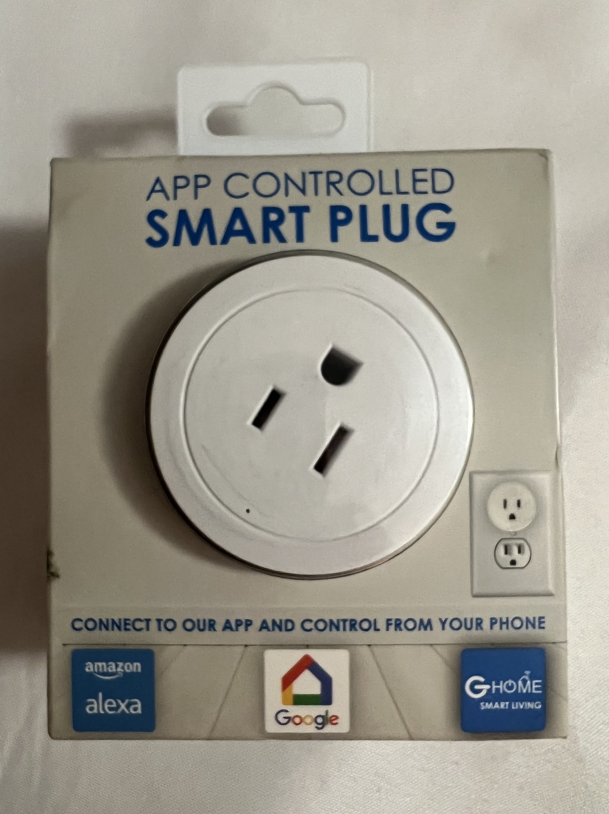 GabbaGoods APP Controlled Smart Plug WiFi - Alexa Google Home Phone Cont... - $6.99
