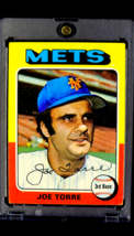 1975 Topps #565 Joe Torre HOF New York Mets Vintage Baseball Card Nice Condition - $5.94