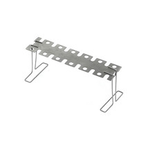 Grill Zone Jr. EZ Legs &amp; Wings Rack, Brushed Silver - $715.02 MXN