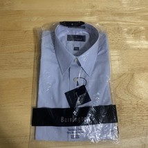 Barrington Dress Shirt Mens 15 1/2 -39 Light Blue Button Down Long Sleeve - $14.59