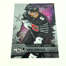 Mark Giordano Metal Universe Sky Box 2020-21 NHL Hockey Card 190 - £1.53 GBP