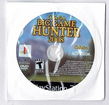 Cabela&#39;s Big Game Hunter 2008 PS2 Game PlayStation 2 disc only - £11.41 GBP
