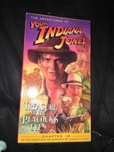 Young Indiana Jones &amp; Treasure Of The Peacock&#39;s Eye VHS Staring Sean P. Flanery - £4.61 GBP