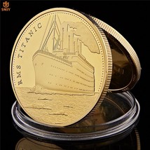 In Memory of Titanic Ship 1912 Collectors Coin With Case - £6.31 GBP