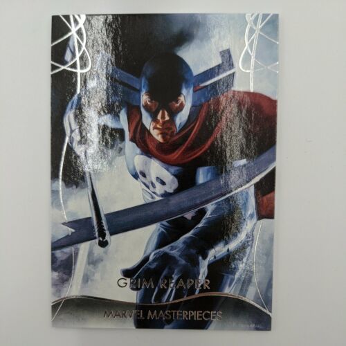 2020 Upper Deck Marvel Masterpieces Base Level 1 #33 Grim Reaper 780/1999 - $3.95