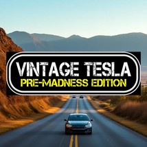 Funny Anti Elon Vintage Pre Madness Edition Sticker Vinyl Car Bumper Dec... - $3.95+