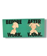 Vintage Funny Poster 9&quot;x4&quot; Office Work Classroom Motivational Humor Argu... - £12.54 GBP