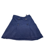 Girls Navy Pleated School Uniform Skirt Skort Size 12 Childrens Place - £11.14 GBP