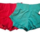 Apana 2-in-1 Women&#39;s Running Shorts, Elastic Waist, Womens Yoga Shorts - $17.97