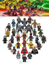 31pcs Avengers Endgame Superhero Army Iron man Hulk Ant-Man Minifigures Toys New - £41.58 GBP